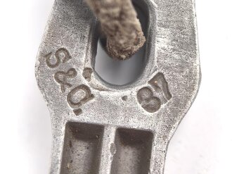 Zelthäring aus Leichtmetall. Wehrmacht, datiert 1937