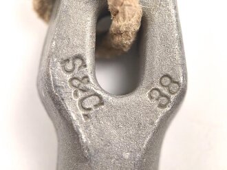 Zelthäring aus Leichtmetall. Wehrmacht, datiert 1938