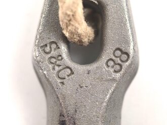 Zelthäring aus Leichtmetall. Wehrmacht, datiert 1938