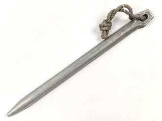 Zelthäring aus Leichtmetall. Wehrmacht, datiert 1938