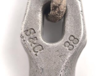 Zelthäring aus Leichtmetall. Wehrmacht, datiert 1938