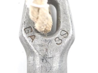 Zelthäring aus Leichtmetall. Wehrmacht, datiert 1939