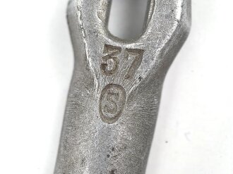 Zelthäring aus Leichtmetall. Wehrmacht, datiert 1937