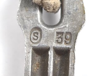 Zelthäring aus Leichtmetall. Wehrmacht, datiert 1939