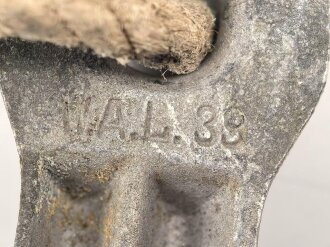 Zelthäring aus Leichtmetall. Wehrmacht, datiert 1939