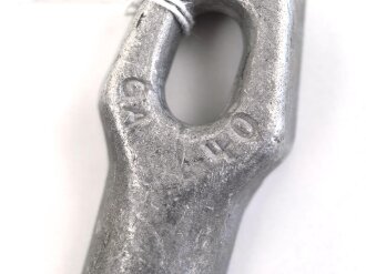 Zelthäring aus Leichtmetall. Wehrmacht, datiert 1940