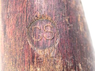 Zelthäring Wehrmacht aus Preßmasse, datiert 1942