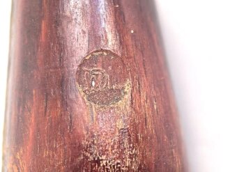 Zelthäring Wehrmacht aus Preßmasse, datiert 1940