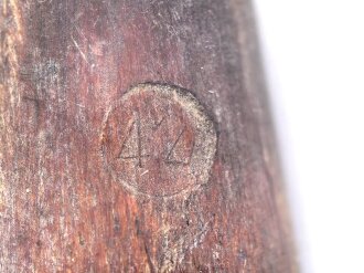 Zelthäring Wehrmacht aus Preßmasse, datiert 1942