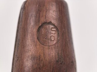 Zelthäring Wehrmacht aus Preßmasse, datiert 1940