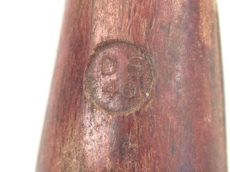 Zelthäring Wehrmacht aus Preßmasse, datiert 1940