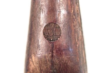 Zelthäring Wehrmacht aus Preßmasse, datiert 1940