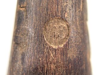 Zelthäring Wehrmacht aus Preßmasse, datiert 1940