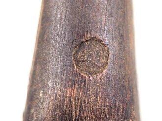 Zelthäring Wehrmacht aus Preßmasse, datiert 1940