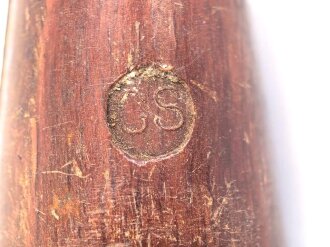 Zelthäring Wehrmacht aus Preßmasse, datiert 1941