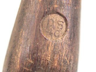 Zelthäring Wehrmacht aus Preßmasse, datiert 1940