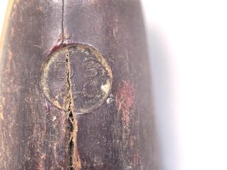 Zelthäring Wehrmacht aus Preßmasse, datiert 1940