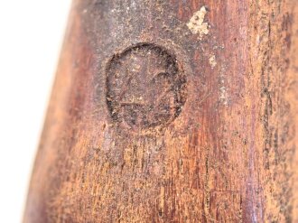 Zelthäring Wehrmacht aus Preßmasse, datiert 1942