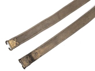 British WWII  Pattern 37 Enfield rifle sling , well used