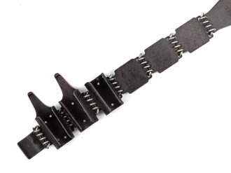 Einführstück für 50 Schuss Gurt MG34/42 der Wehrmacht. Hersteller dfb 2. 41