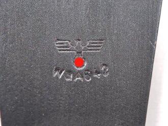 Einführstück für 50 Schuss Gurt MG34/42 der Wehrmacht. Hersteller dwc 11.41