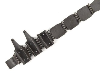 Einführstück für 50 Schuss Gurt MG34/42 der Wehrmacht. Hersteller dwc 8.41