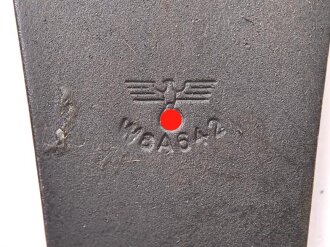 Einführstück für 50 Schuss Gurt MG34/42 der Wehrmacht. Hersteller dwc 8.41