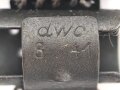 Einführstück für 50 Schuss Gurt MG34/42 der Wehrmacht. Hersteller dwc 8.41