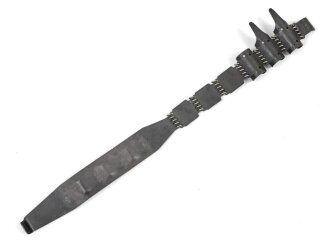 Einführstück für 50 Schuss Gurt MG34/42 der Wehrmacht. Hersteller dfb 8. 41