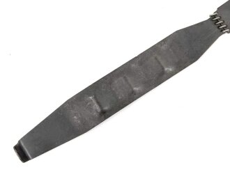 Einführstück für 50 Schuss Gurt MG34/42 der Wehrmacht. Hersteller dfb 8. 41