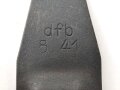Einführstück für 50 Schuss Gurt MG34/42 der Wehrmacht. Hersteller dfb 8. 41