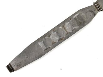 Einführstück für 50 Schuss Gurt MG34/42 der Wehrmacht. Hersteller 7.40 H