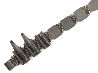 Einführstück für 50 Schuss Gurt MG34/42 der Wehrmacht. Hersteller 7.40 H