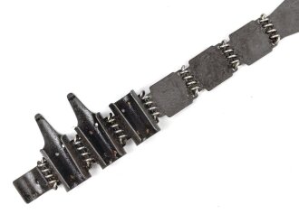 Einführstück für 50 Schuss Gurt MG34/42 der Wehrmacht. Hersteller dwc 8.41