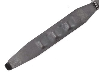 Einführstück für 50 Schuss Gurt MG34/42 der Wehrmacht. Hersteller azg 3.41