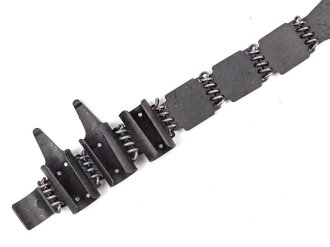 Einführstück für 50 Schuss Gurt MG34/42 der Wehrmacht. Hersteller azg 3.41