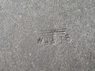 Einführstück für 50 Schuss Gurt MG34/42 der Wehrmacht. Hersteller 946 7.40