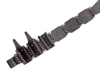 Einführstück für 50 Schuss Gurt MG34/42 der Wehrmacht. Hersteller 936 9.39