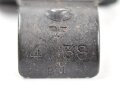 Einführstück für 50 Schuss Gurt MG34/42 der Wehrmacht. Hersteller 936 9.39