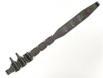 Einführstück für 50 Schuss Gurt MG34/42 der Wehrmacht. Hersteller dwc 11.40