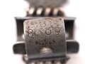 Einführstück für 50 Schuss Gurt MG34/42 der Wehrmacht. Hersteller B 8 39