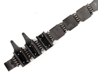 Einführstück für 50 Schuss Gurt MG34/42 der Wehrmacht. Hersteller dfb 2. 42