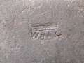 Einführstück für 50 Schuss Gurt MG34/42 der Wehrmacht. Hersteller dfb 2. 42