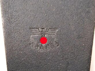 Einführstück für 50 Schuss Gurt MG34/42 der Wehrmacht. Hersteller cvo 2. 41