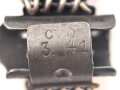 Einführstück für 50 Schuss Gurt MG34/42 der Wehrmacht. Hersteller cvo 2. 41