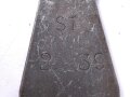 Einführstück für 50 Schuss Gurt MG34/42 der Wehrmacht. Hersteller ST 2.39