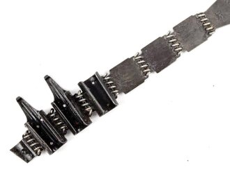 Einführstück für 50 Schuss Gurt MG34/42 der Wehrmacht. Hersteller ST 12.38