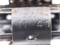 Einführstück für 50 Schuss Gurt MG34/42 der Wehrmacht. Hersteller dwc 11.41