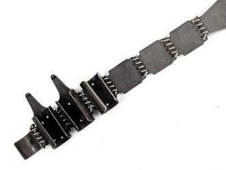 Einführstück für 50 Schuss Gurt MG34/42 der Wehrmacht. Hersteller dfb 6. 41