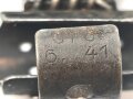 Einführstück für 50 Schuss Gurt MG34/42 der Wehrmacht. Hersteller dfb 6. 41